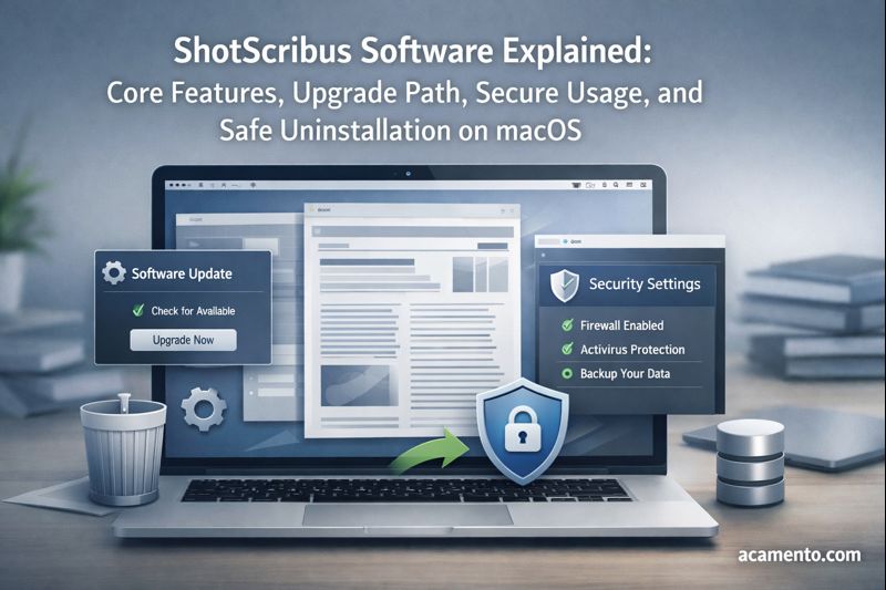 ShotScribus Software